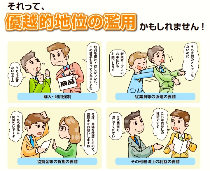 独占禁止法にはいくつかのカテゴリがあり、公正かつ自由な競争を促進し、消費者の利益確保や経済の発達を目的としている。
