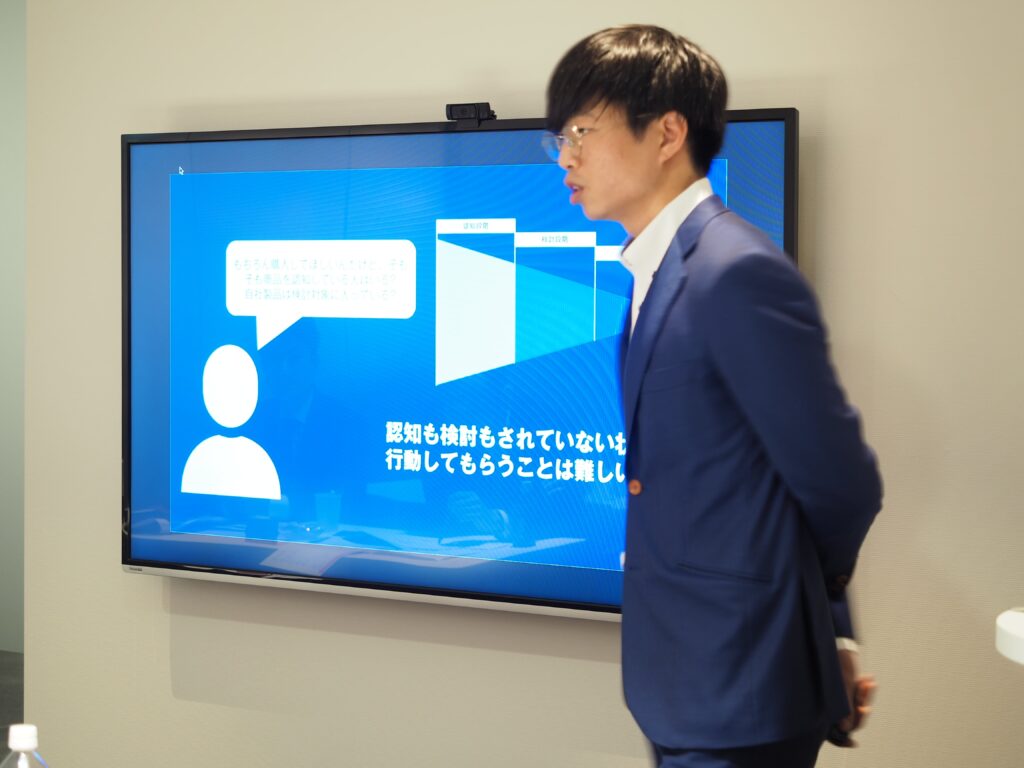 広告用に単純化したマーケティングファネル