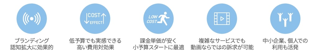 YouTube広告のメリット