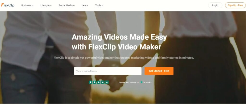 FlexClip-動画制作