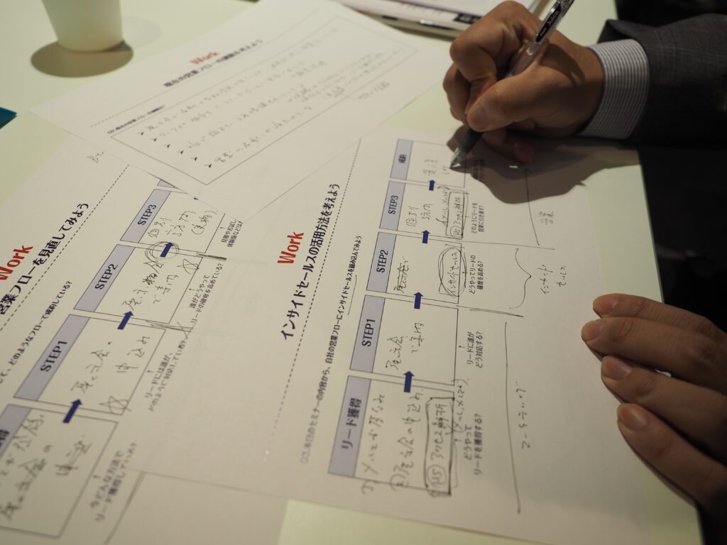 営業フローを見直してみよう