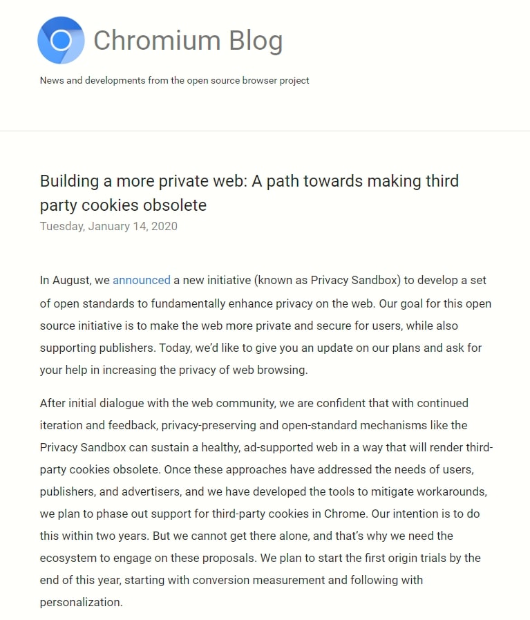 Googlechromeブログ_プライベートなWeb環境の構築：サードパーティのCookieを廃止するための道