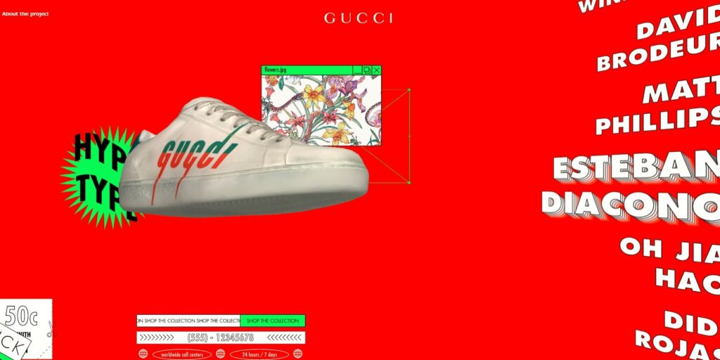 Webデザイントレンド73Dデザイン