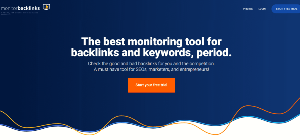 SEO対策ツール:Monitorbacklinks