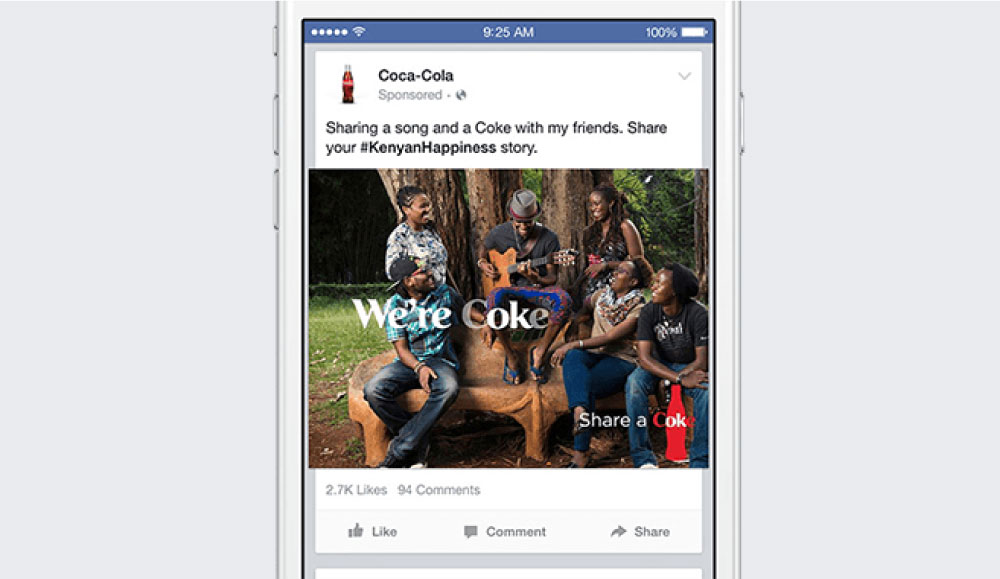 facebook広告のフォーマット：画像広告