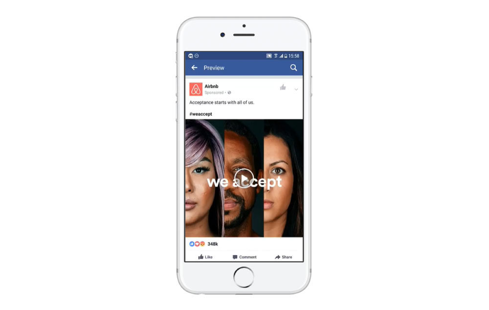 facebook広告のフォーマット：動画広告