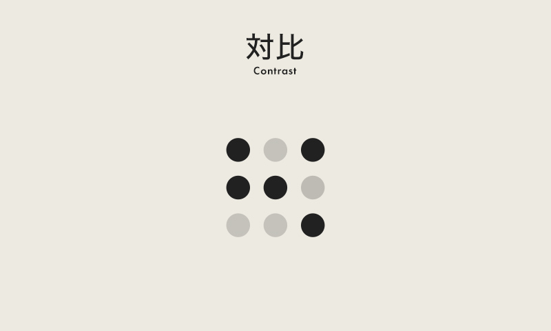 対比