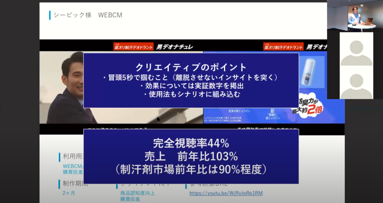 動画クリエイティブの実例とポイント