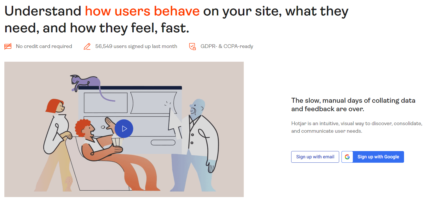 SEO対策ツール:Hotjar